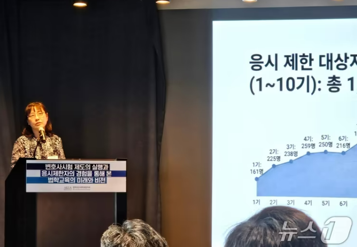 [뉴스1] '로스쿨 나와 5년 묶였다…변호사시험 응시 제한 제도, 재검토해야'